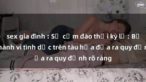 sex gia đình : Sự cấm đào thải kỳ lạ: Bộ luật về hành vi tình dục trên tàu hỏa đưa ra quy định rõ ràng